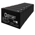 Mighty Max Battery 6V 12AH Replacement Battery compatible with Panasonic LCR6V10BP2, LCR6V10BP/2 - 6PK MAX3816991